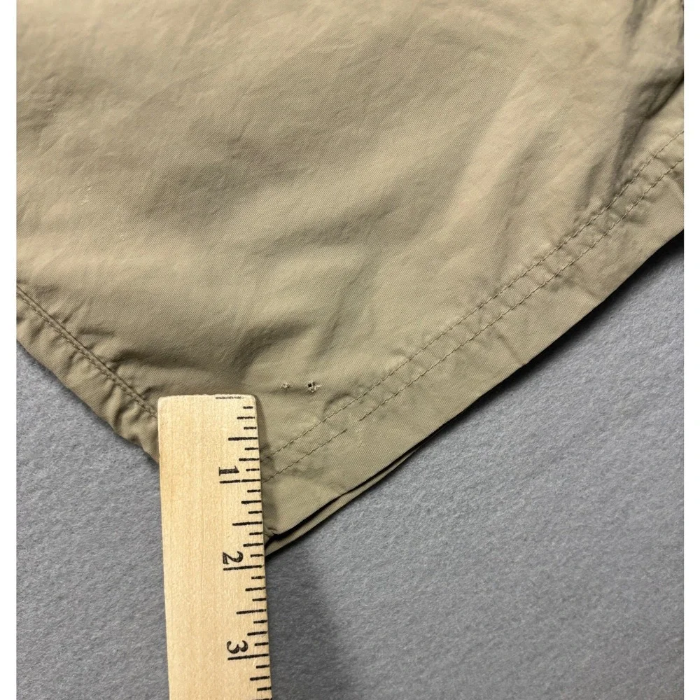 REI Sahara Convertible Hiking Pants Zip Off UPF 50 Mens M 34 Tan Cargo